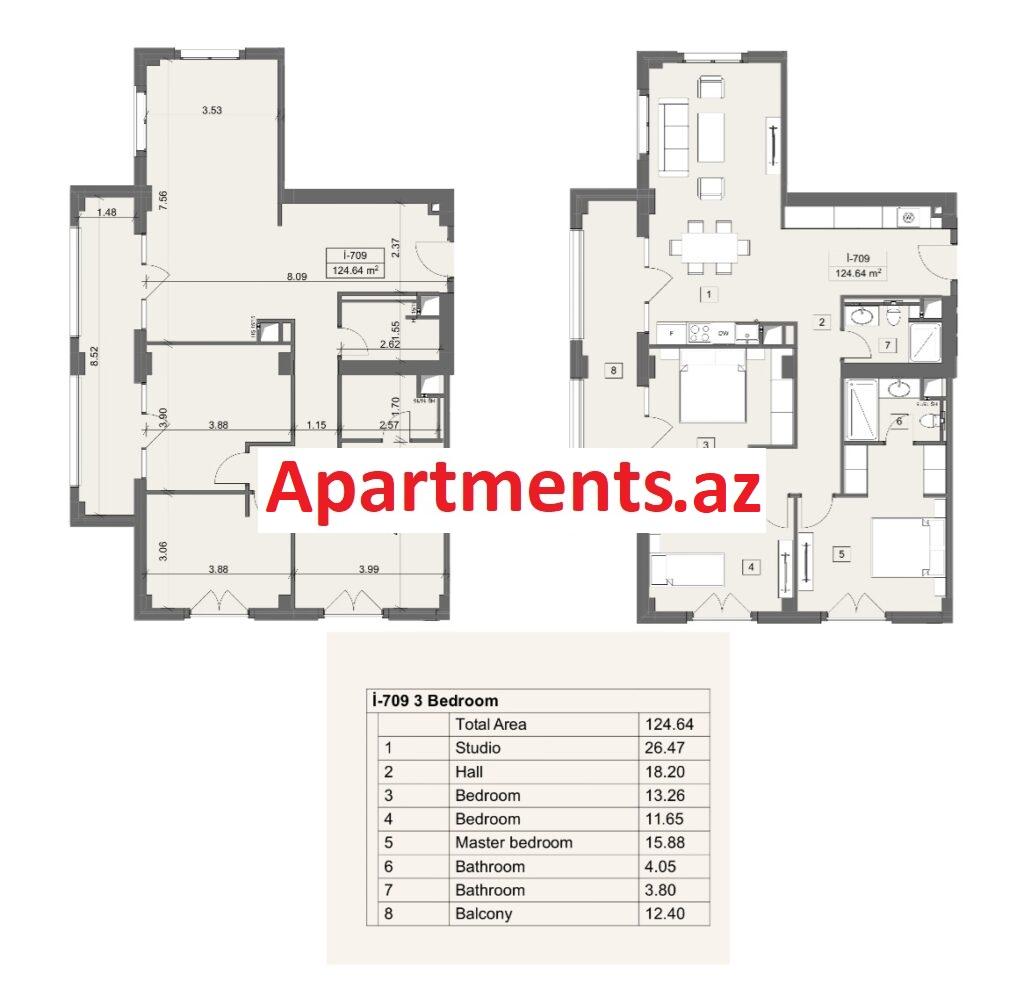 Buy 3 bedroom apartment in Arabia Ranhces Sea Breeze