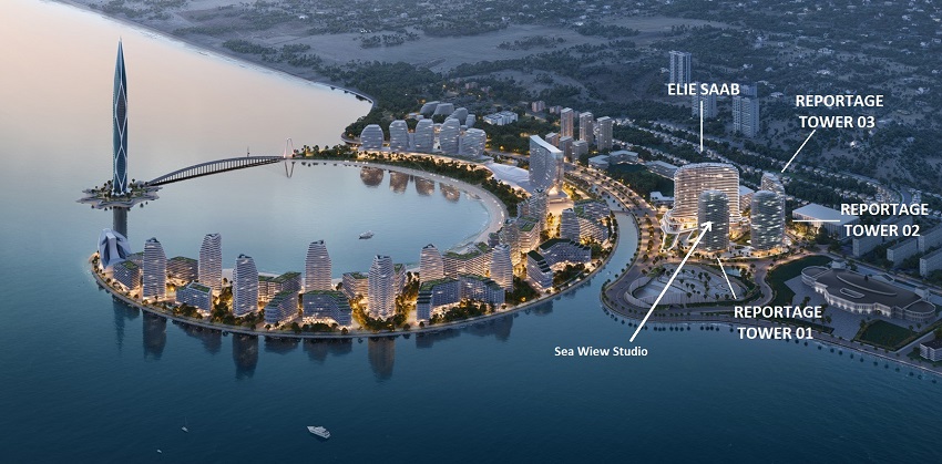 Sea View Studio apartments for Sale in Sea Breeze – Reportage Heights